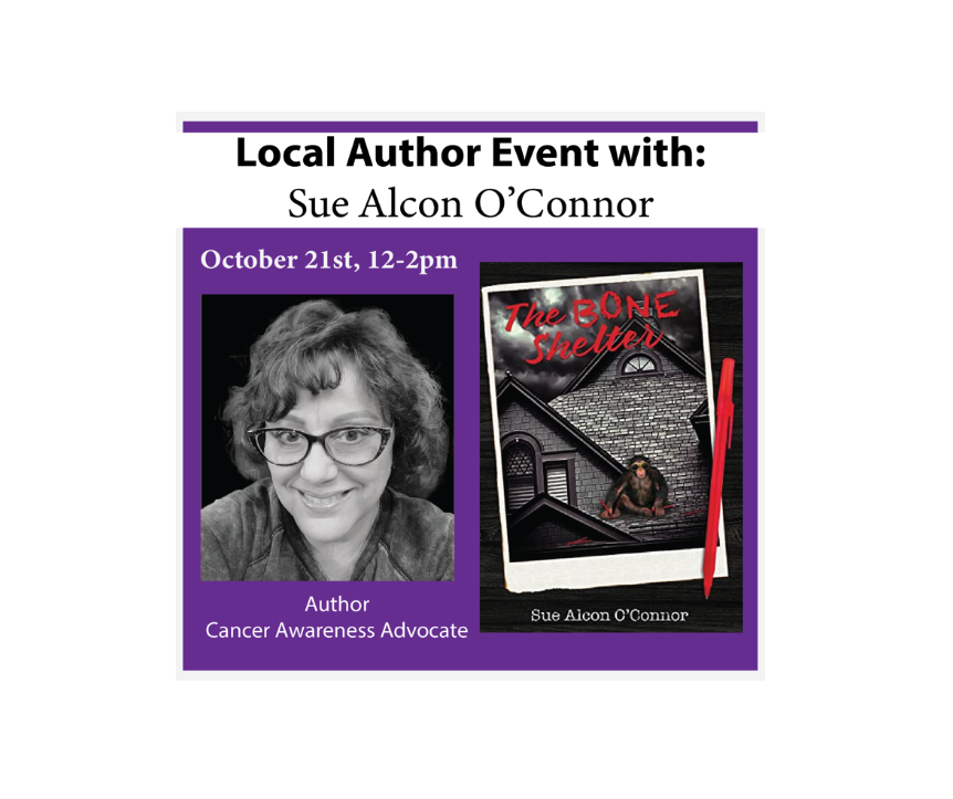 Local Author Book Signing Event Sue Alcon O'Connnor